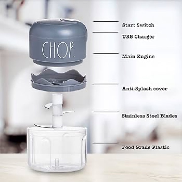 Rae Dunn Food Chopper - Picture 3 of 6